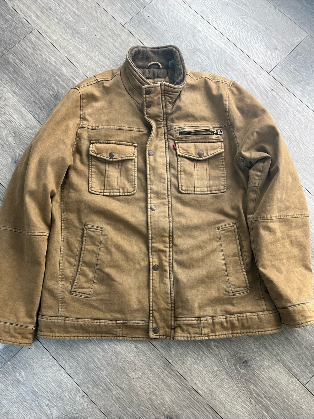 Levi's Tan/Brown Canvas Field Jacket
